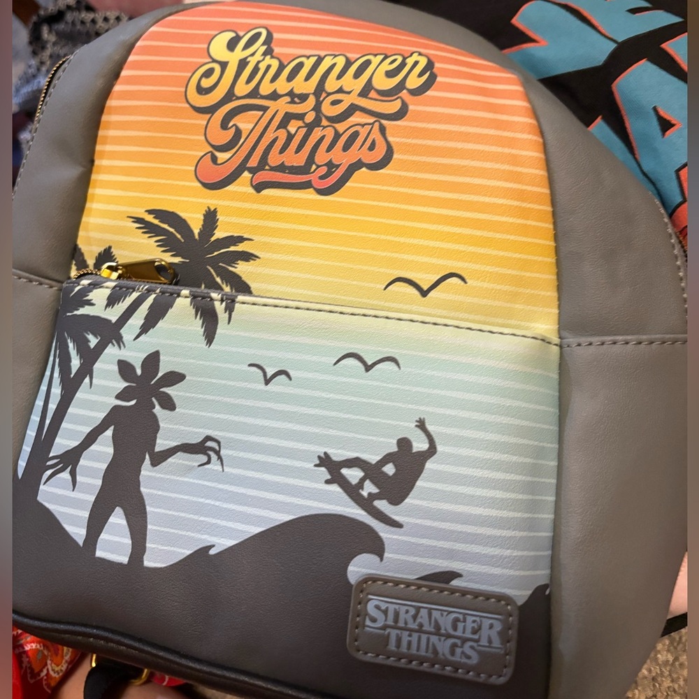 Stranger Things Backpack Like New - image 1